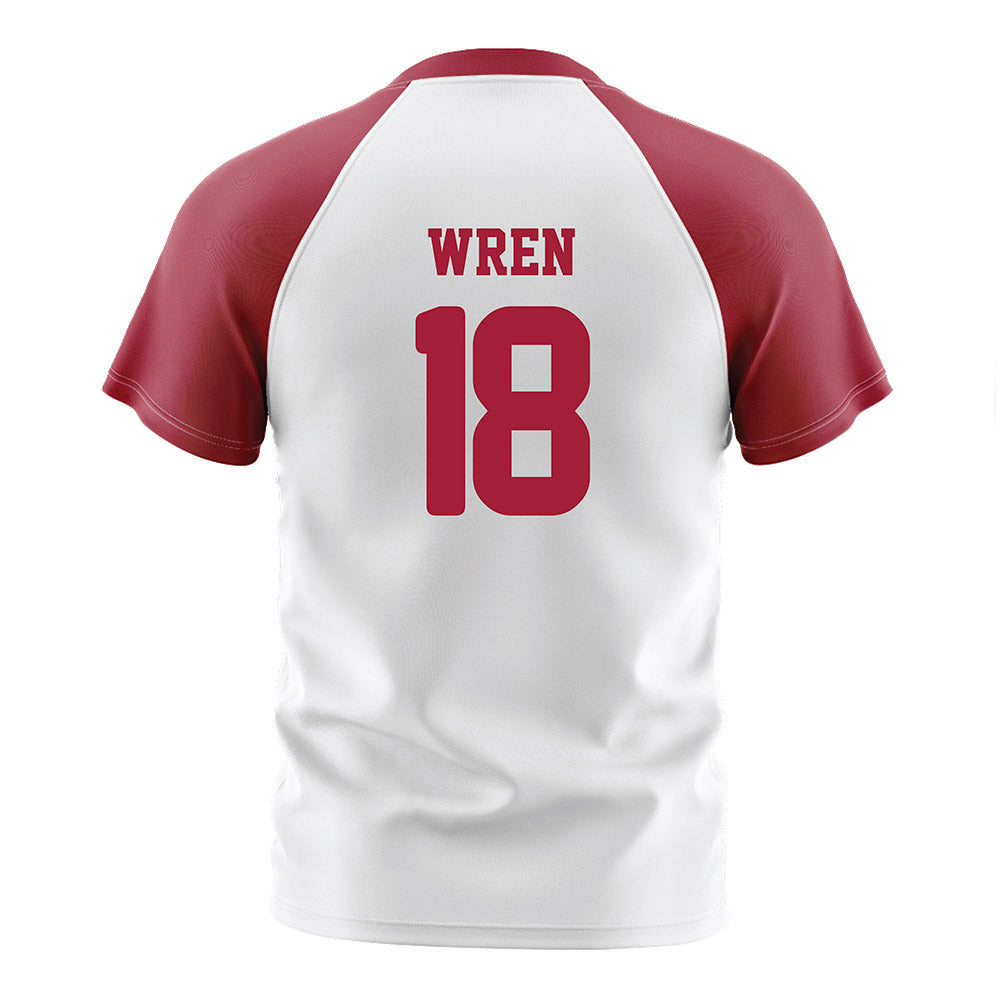 Arkansas - NCAA Women's Soccer : Avery Wren - White Soccer Jersey