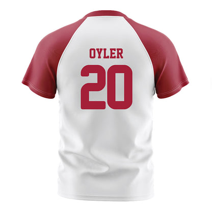 Arkansas - NCAA Women's Soccer : Kelsey Oyler - White Soccer Jersey