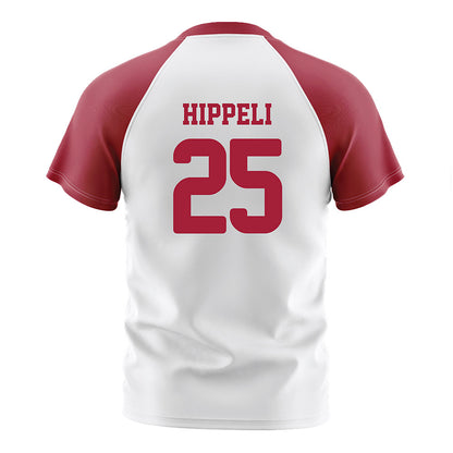 Arkansas - NCAA Women's Soccer : Morgan Hippeli - White Soccer Jersey