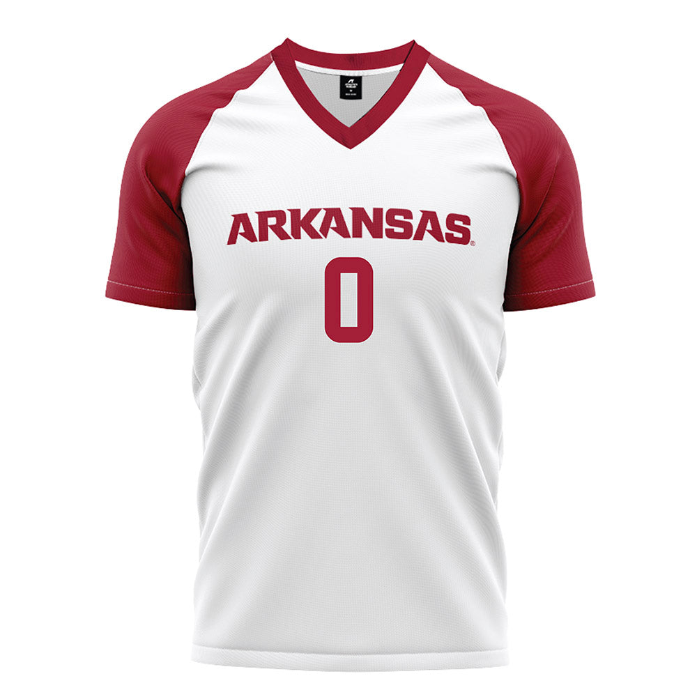 Arkansas - NCAA Women's Soccer : Peyton Whipple - White Soccer Jersey