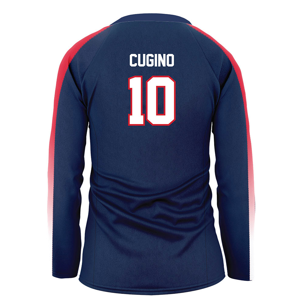 Gonzaga - NCAA Women's Volleyball : Madison Cugino - Navy Volleyball Jersey-1