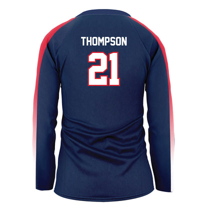 Gonzaga - NCAA Women's Volleyball : Fallon Thompson - Navy Volleyball Jersey