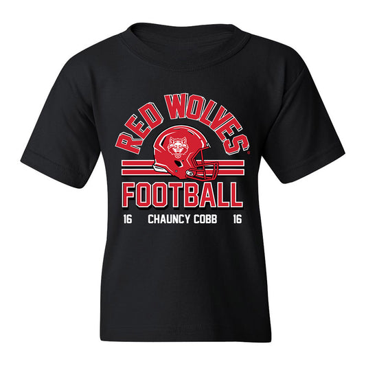 Arkansas State - NCAA Football : Chauncy Cobb - Youth T-Shirt