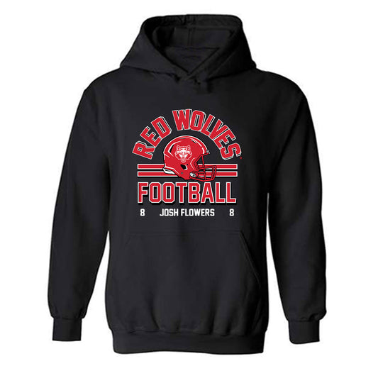 Arkansas State - NCAA Football : Josh Flowers - Hooded Sweatshirt