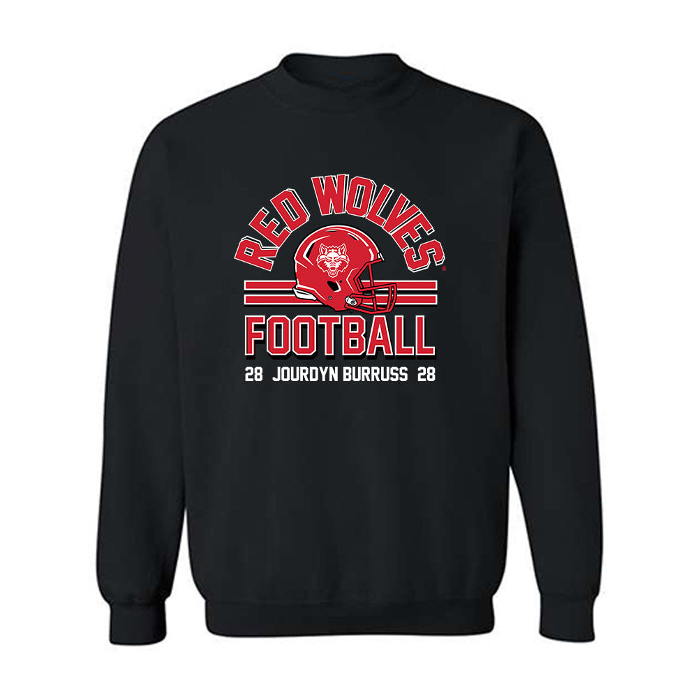 Arkansas State - NCAA Football : Jourdyn Burruss - Crewneck Sweatshirt