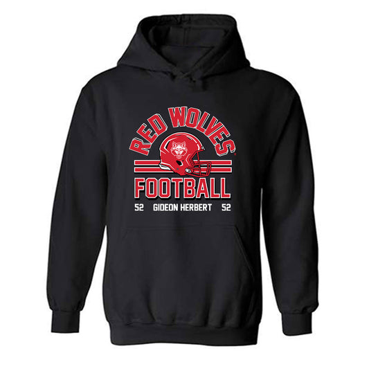 Arkansas State - NCAA Football : Gideon Herbert - Hooded Sweatshirt-0