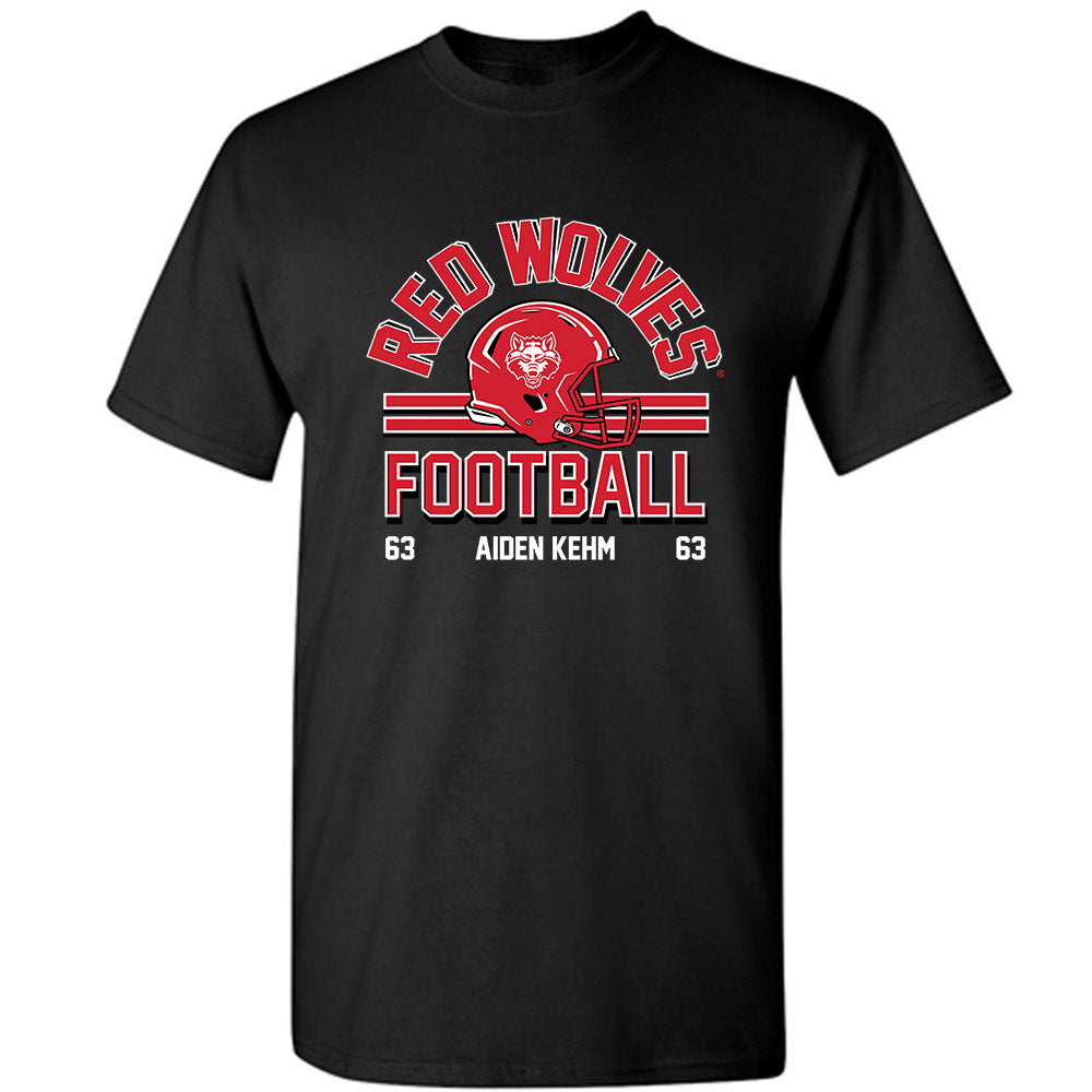 Arkansas State - NCAA Football : Aiden Kehm - T-Shirt-0