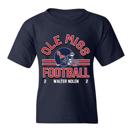 Ole Miss - NCAA Football : Walter Nolen - Classic Fashion Shersey Youth T-Shirt-0