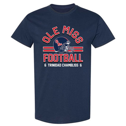 Ole Miss - NCAA Football : Trinidad Chambliss - Classic Fashion Shersey T-Shirt-0
