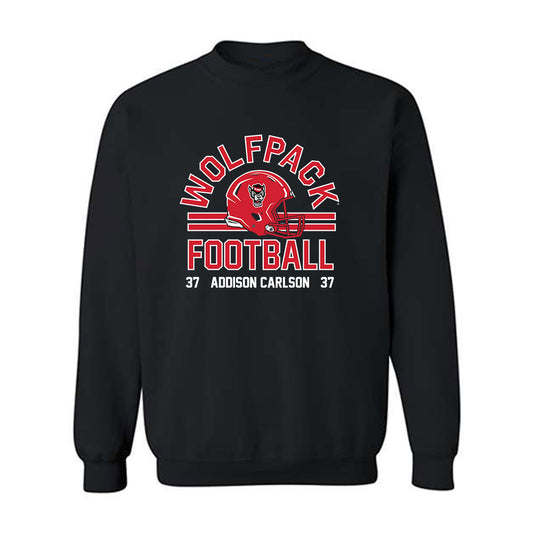 NC State - NCAA Football : Addison Carlson - Crewneck Sweatshirt