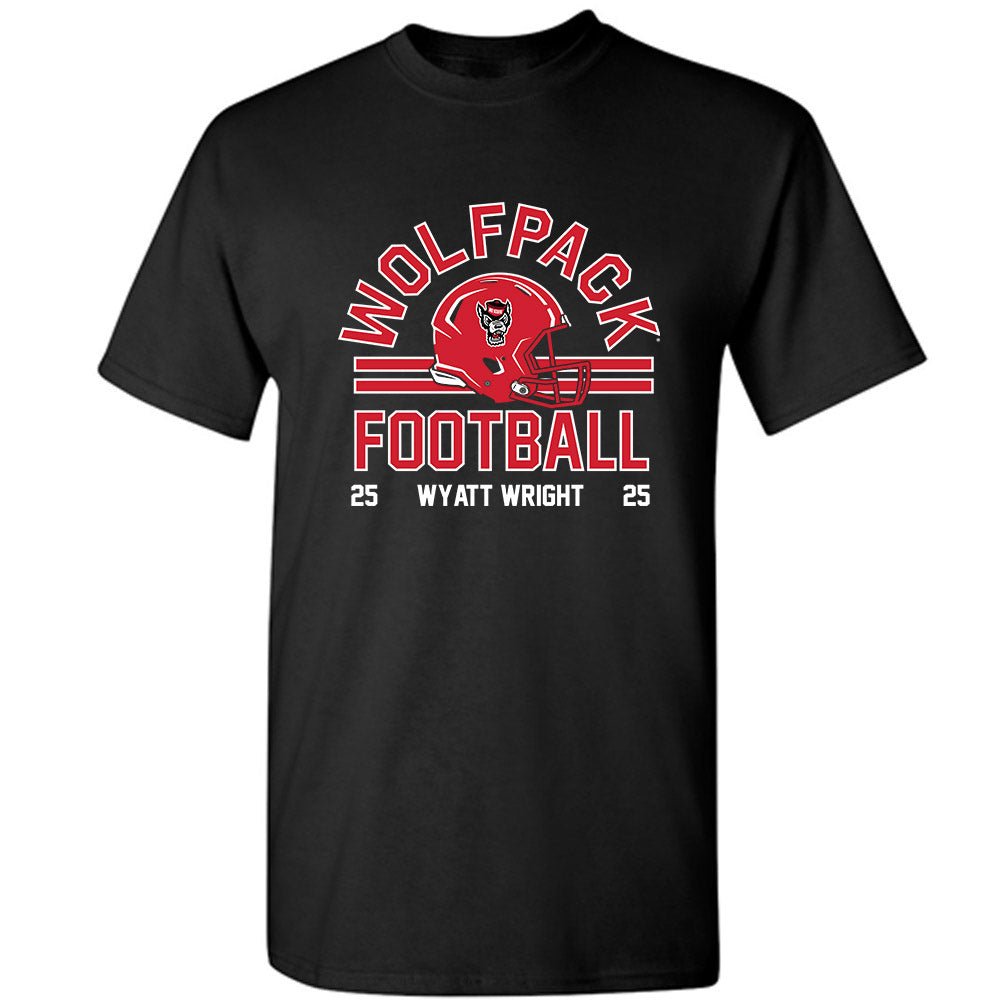 NC State - NCAA Football : Wyatt Wright - T-Shirt