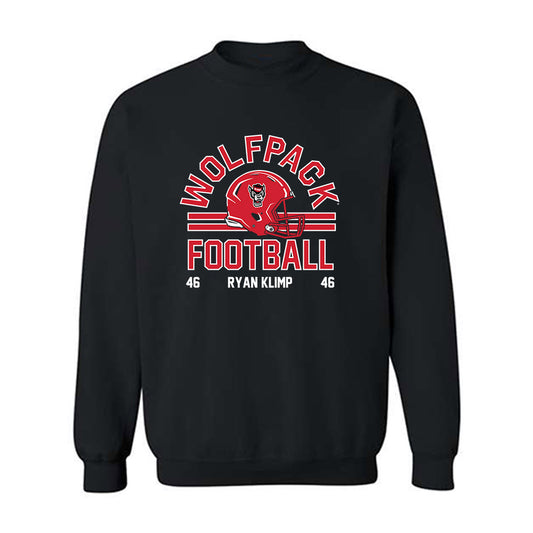 NC State - NCAA Football : Ryan Klimp - Classic Fashion Shersey Crewneck Sweatshirt