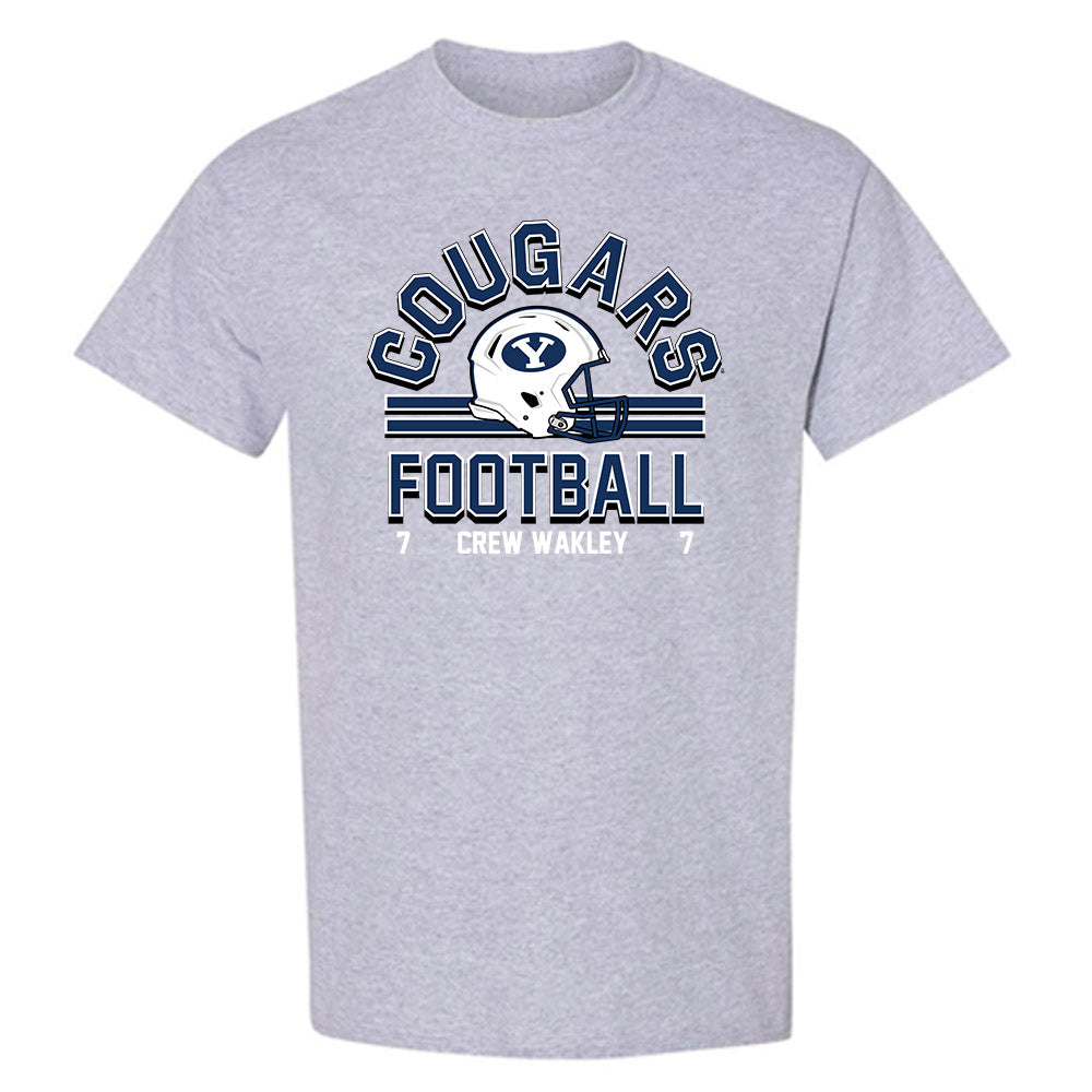 BYU - NCAA Football : Crew Wakley - T-Shirt