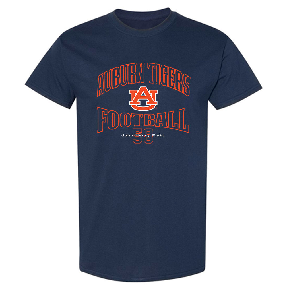 Auburn - NCAA Football : John Henry Flatt - T-Shirt