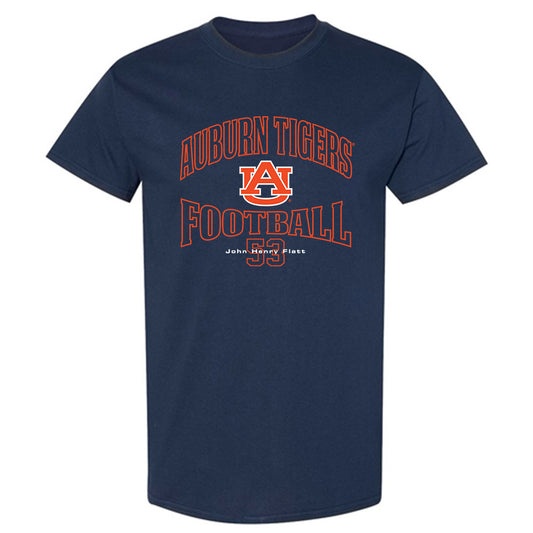 Auburn - NCAA Football : John Henry Flatt - T-Shirt-0