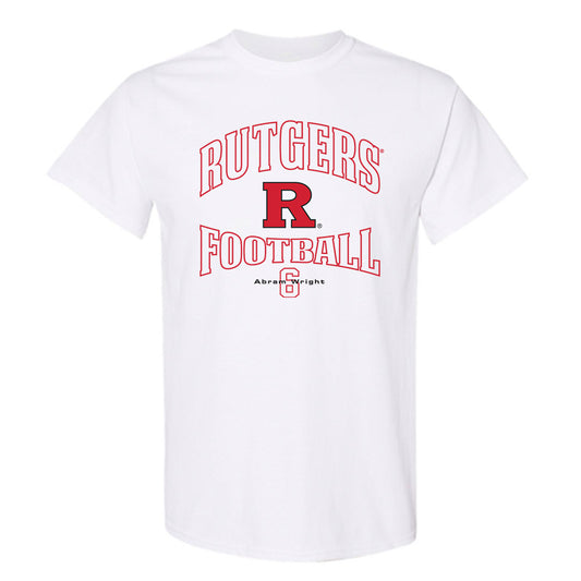 Rutgers - NCAA Football : Abram Wright - Classic Fashion Shersey T-Shirt-0