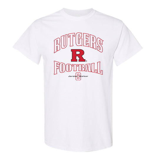 Rutgers - NCAA Football : Jordan Walker - Classic Fashion Shersey T-Shirt-0