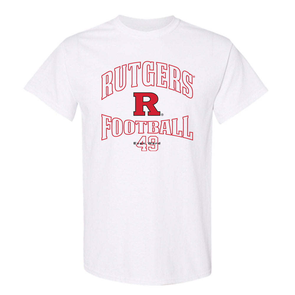 Rutgers - NCAA Football : Evan Ward - T-Shirt