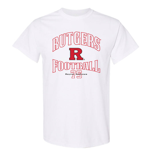 Rutgers - NCAA Football : Raynor Andrews - T-Shirt