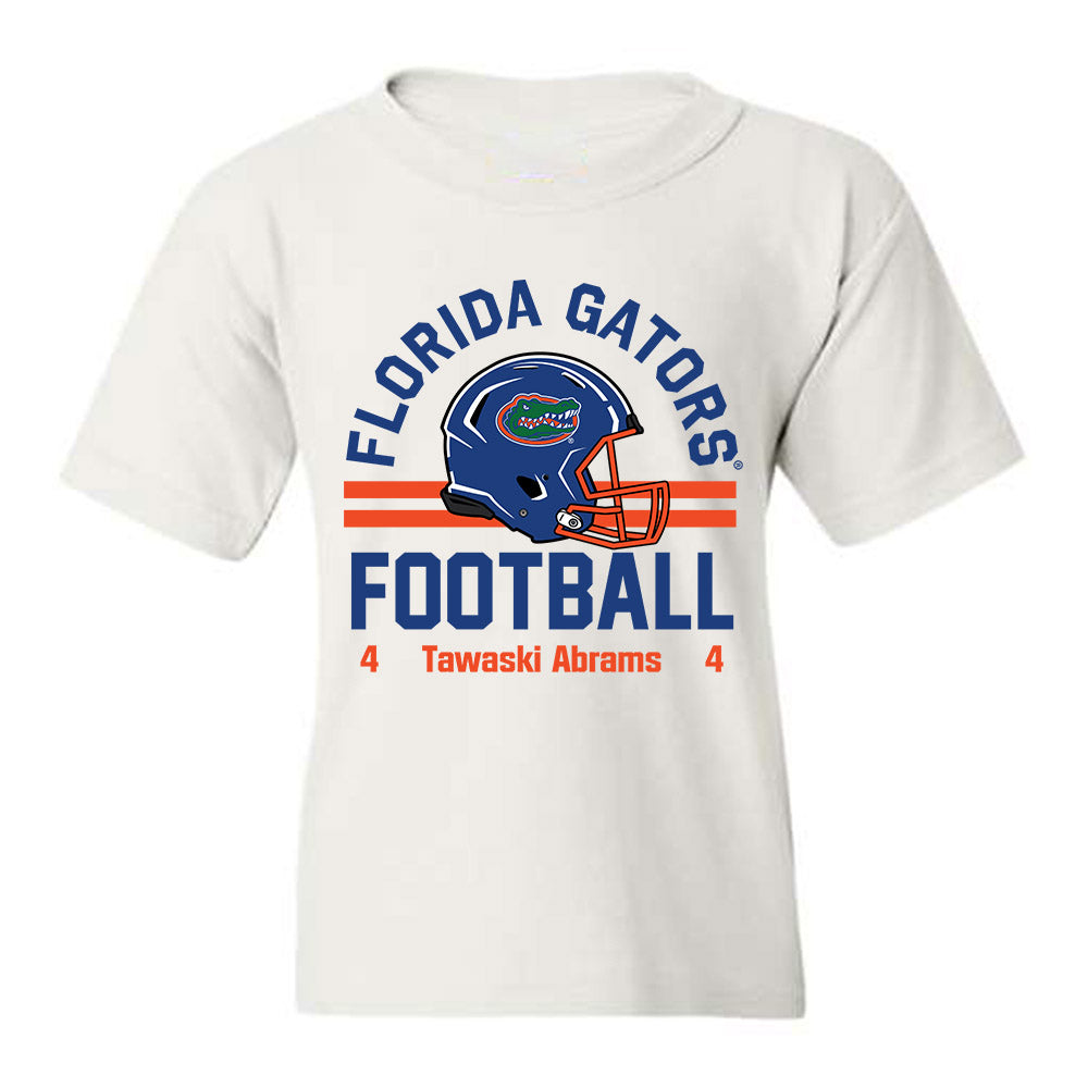 Florida - NCAA Football : Tawaski Abrams - Youth T-Shirt Classic Fashion Shersey