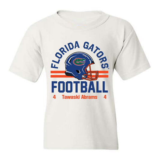 Florida - NCAA Football : Tawaski Abrams - Youth T-Shirt Classic Fashion Shersey