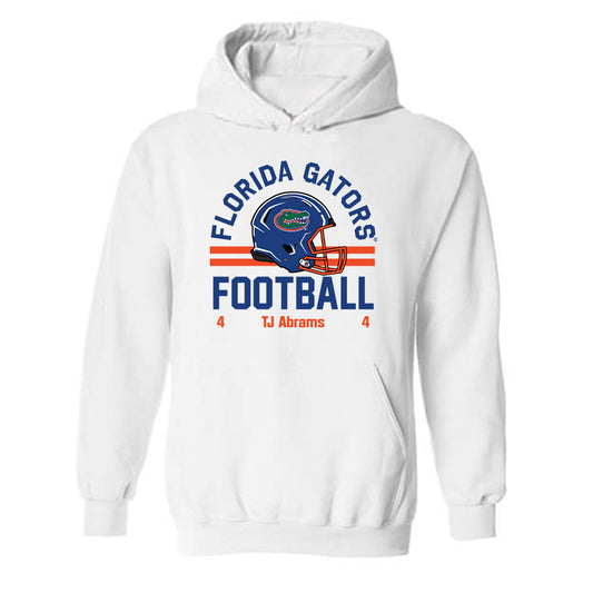 Florida - NCAA Football : TJ Abrams - Hooded Sweatshirt Classic Fashion Shersey