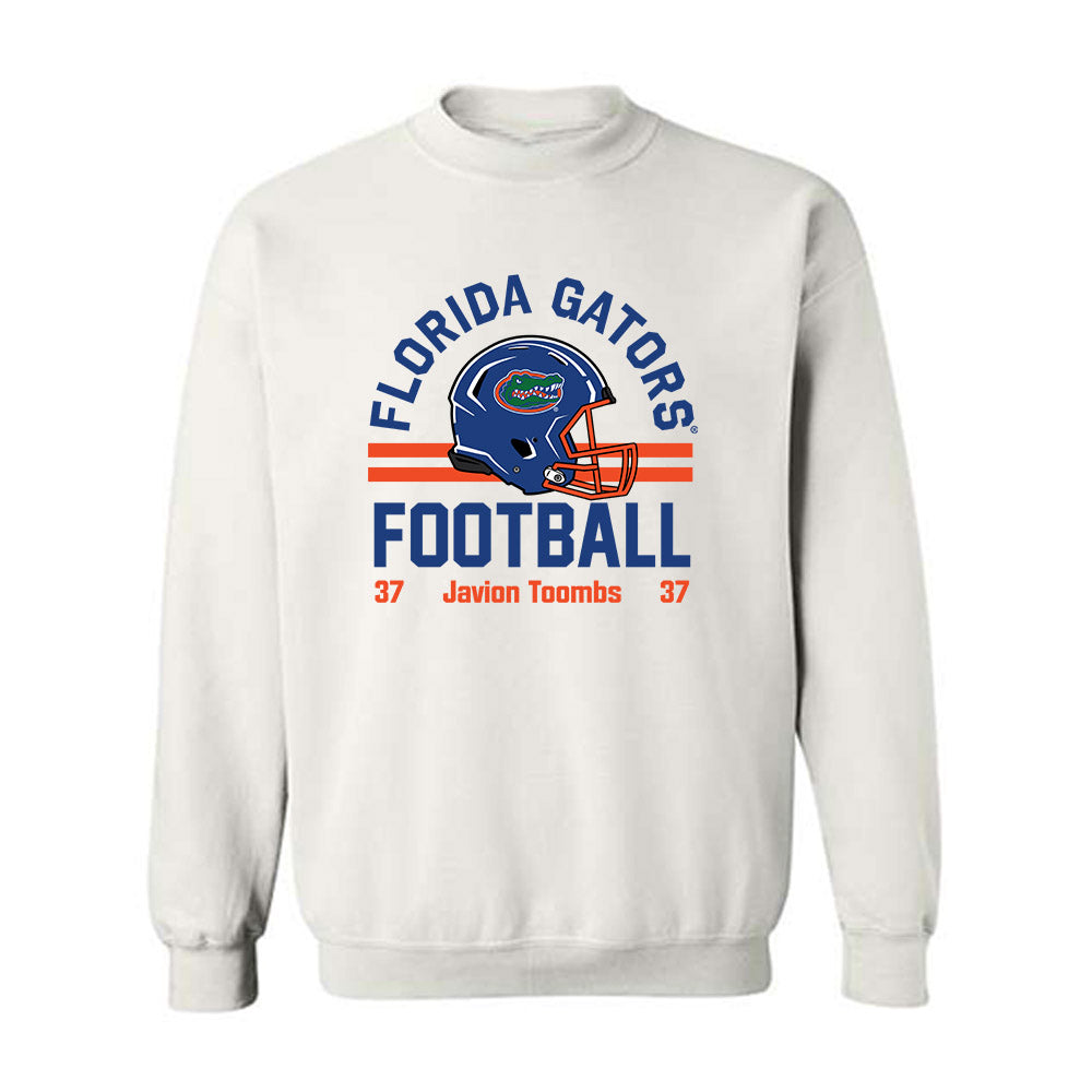 Florida - NCAA Football : Javion Toombs - Classic Fashion Shersey Crewneck Sweatshirt-0