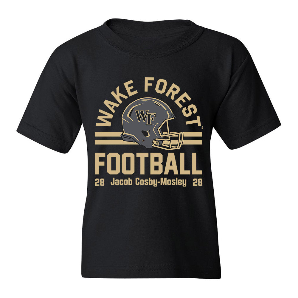 Wake Forest - NCAA Football : Jacob Cosby-Mosley - Youth T-Shirt