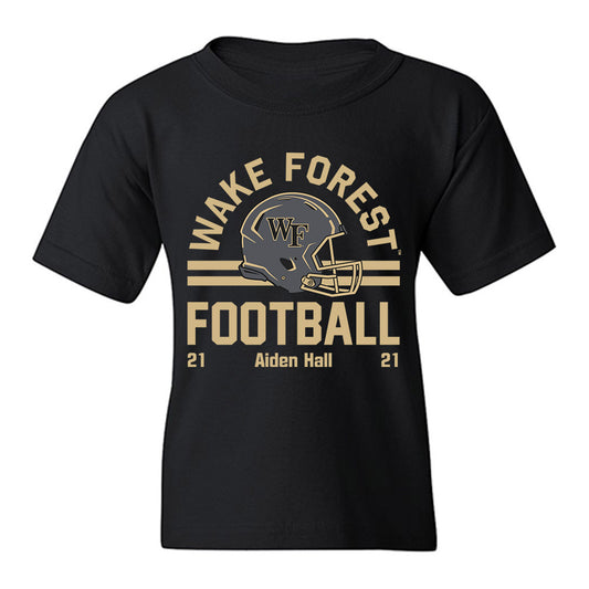 Wake Forest - NCAA Football : Aiden Hall - Classic Fashion Shersey Youth T-Shirt-0