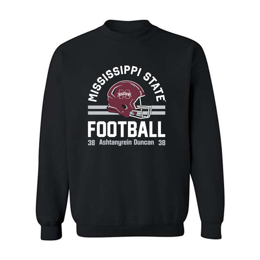 Mississippi State - NCAA Football : Ashtanyrein Duncan - Fashion Shersey Crewneck Sweatshirt