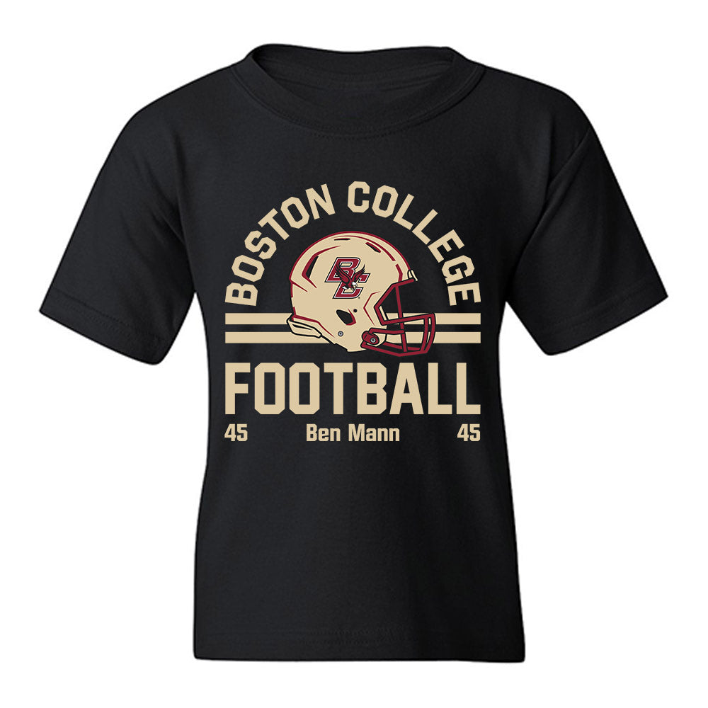 Boston College - NCAA Football : Ben Mann - Fashion Shersey Youth T-Shirt-0