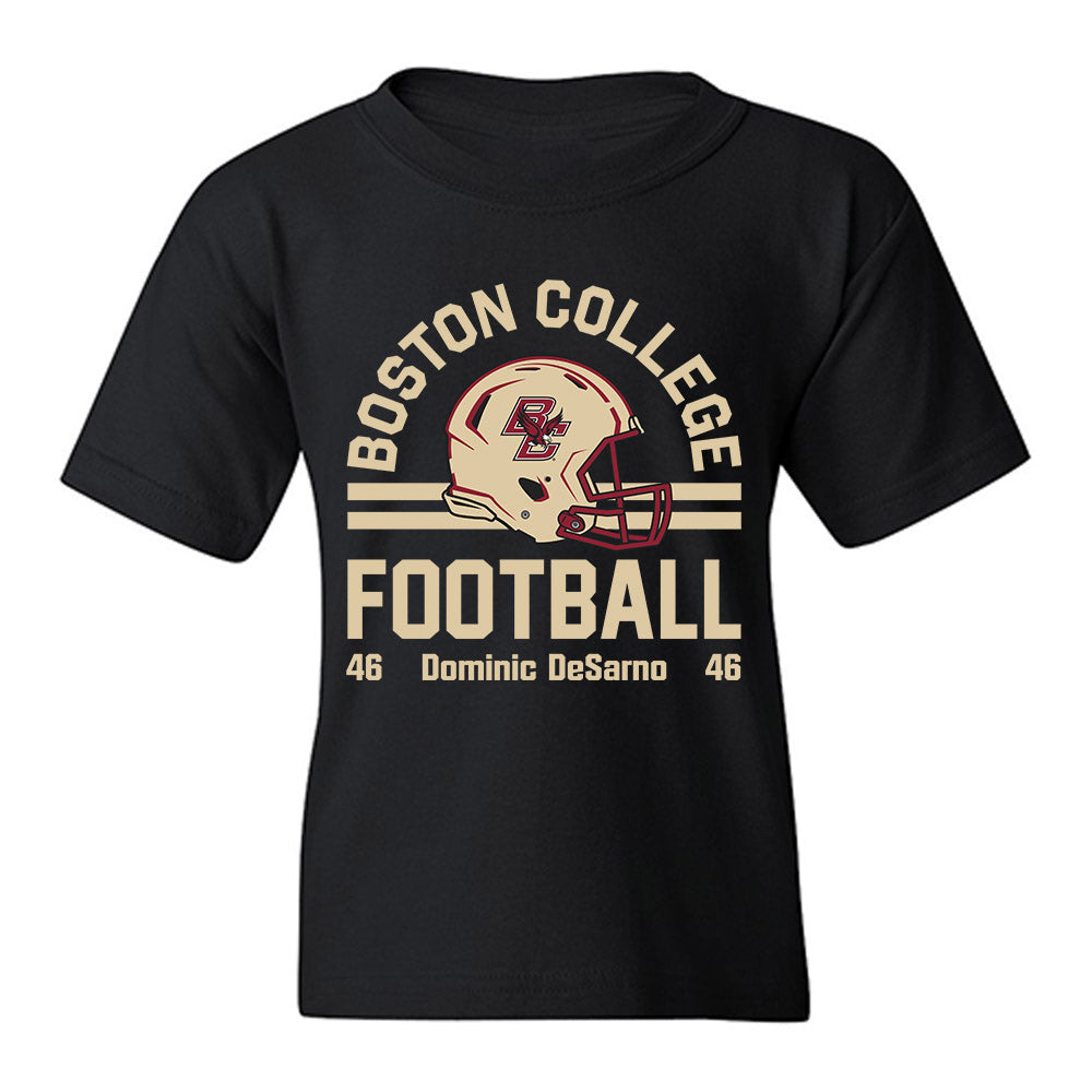 Boston College - NCAA Football : Dominic DeSarno - Fashion Shersey Youth T-Shirt-0