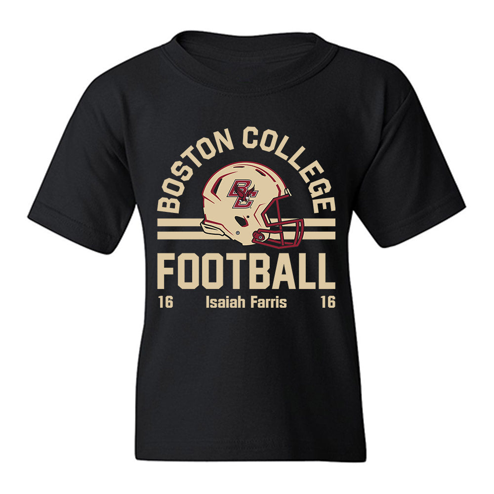 Boston College - NCAA Football : Isaiah Farris - Fashion Shersey Youth T-Shirt-0