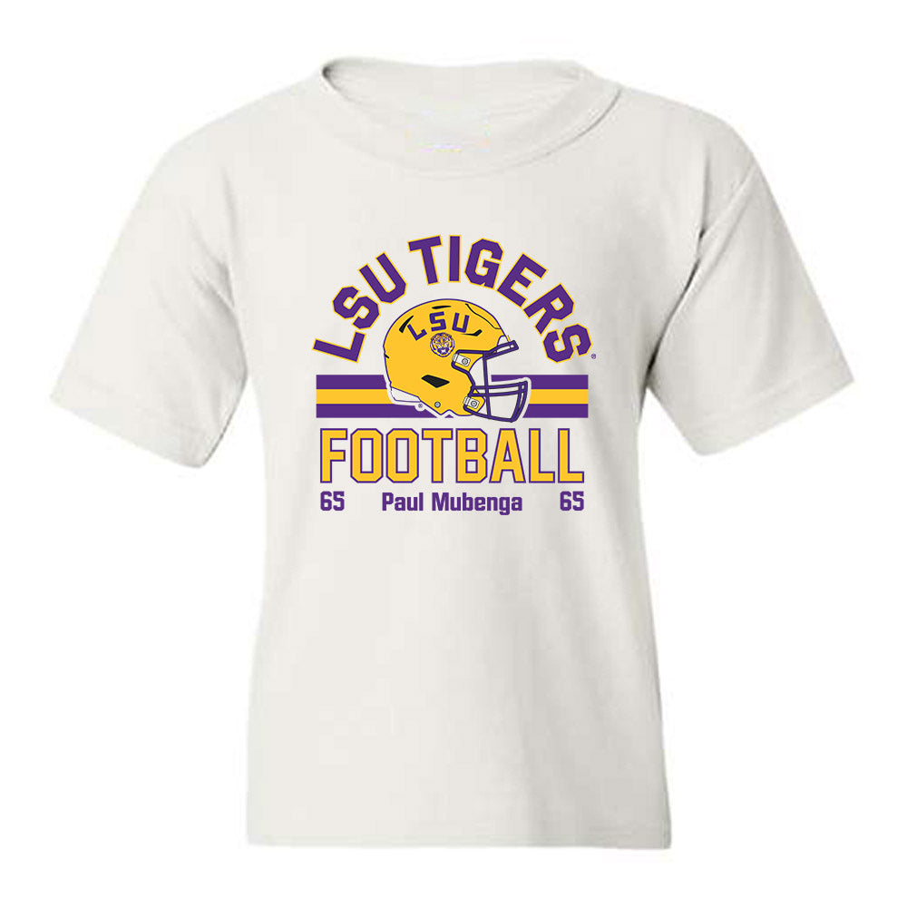 LSU - NCAA Football : Paul Mubenga - Classic Fashion Shersey Youth T-Shirt-0
