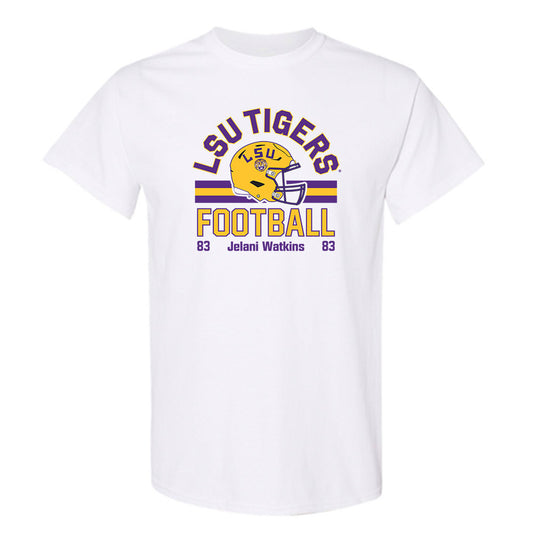 LSU - NCAA Football : Jelani Watkins - Classic Fashion Shersey T-Shirt