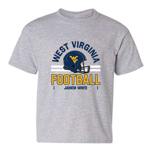 West Virginia - NCAA Football : Jahiem White - Classic Fashion Shersey Youth T-Shirt-0