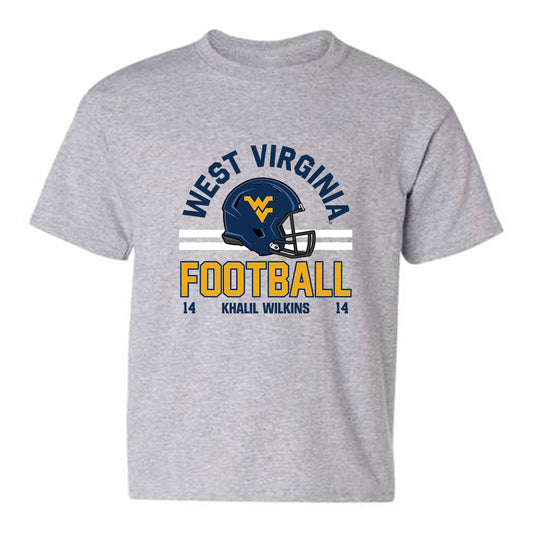 West Virginia - NCAA Football : Khalil Wilkins - Youth T-Shirt