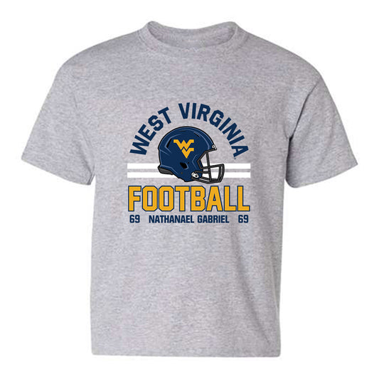 West Virginia - NCAA Football : Nathanael Gabriel - Classic Fashion Shersey Youth T-Shirt-0