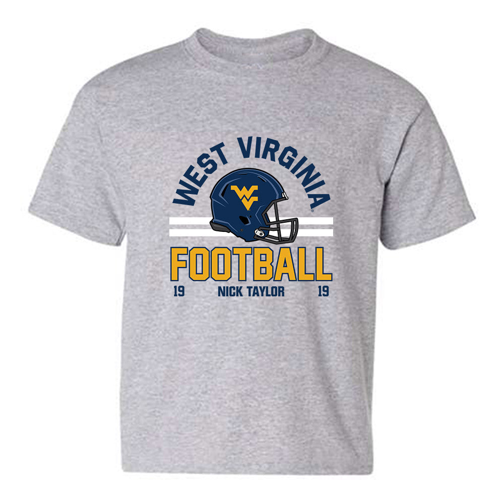 West Virginia - NCAA Football : Nick Taylor - Classic Fashion Shersey Youth T-Shirt-0