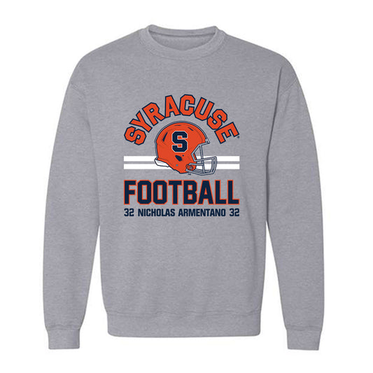 Syracuse - NCAA Football : Nicholas Armentano - Crewneck Sweatshirt Classic Fashion Shersey
