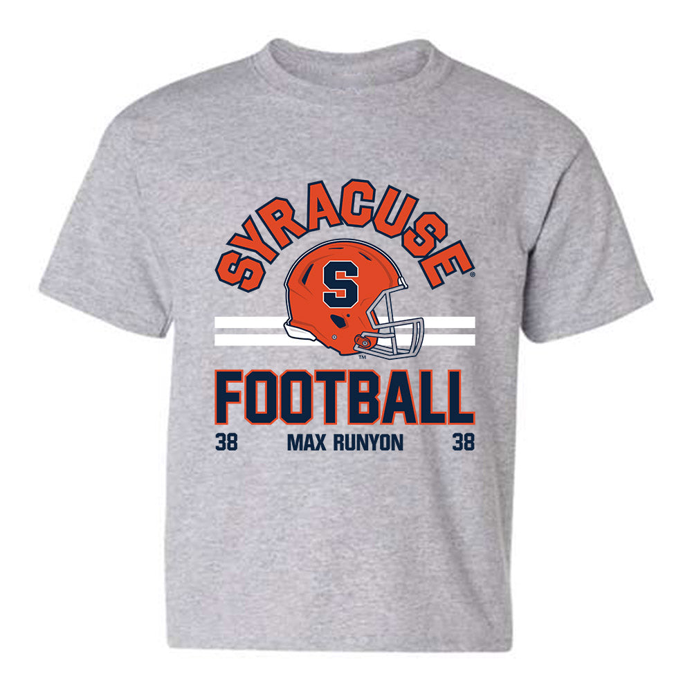 Syracuse - NCAA Football : Max Runyon - Classic Fashion Shersey Youth T-Shirt