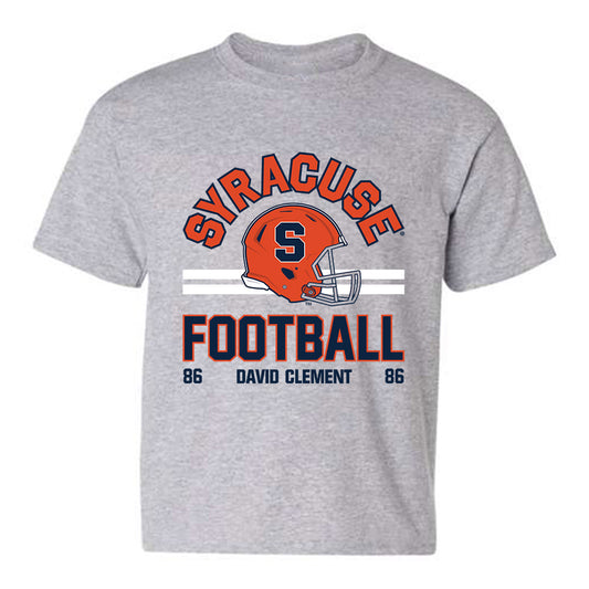 Syracuse - NCAA Football : David Clement - Youth T-Shirt Classic Fashion Shersey