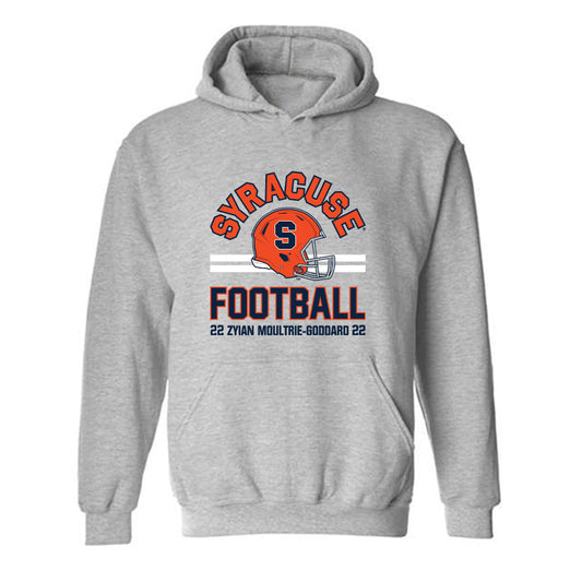 Syracuse - NCAA Football : Zyian Moultrie-Goddard - Sport Shersey Hooded Sweatshirt-0