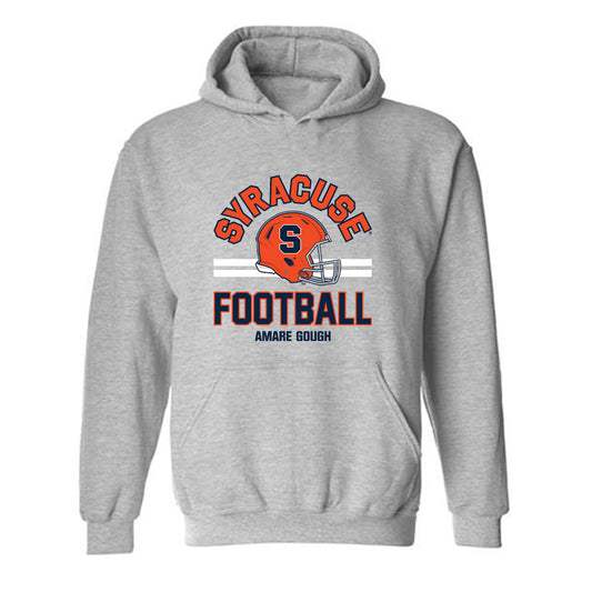 Syracuse - NCAA Football : Amare Gough - Sport Shersey Hooded Sweatshirt-0