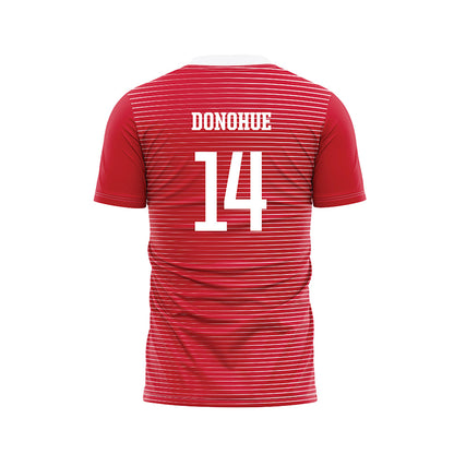 Houston - NCAA Women's Soccer : Morgan Donohue - Red Soccer Jersey-1
