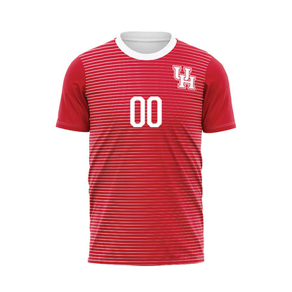 Houston - NCAA Women's Soccer : Nadia Ortiz - Red Soccer Jersey-0