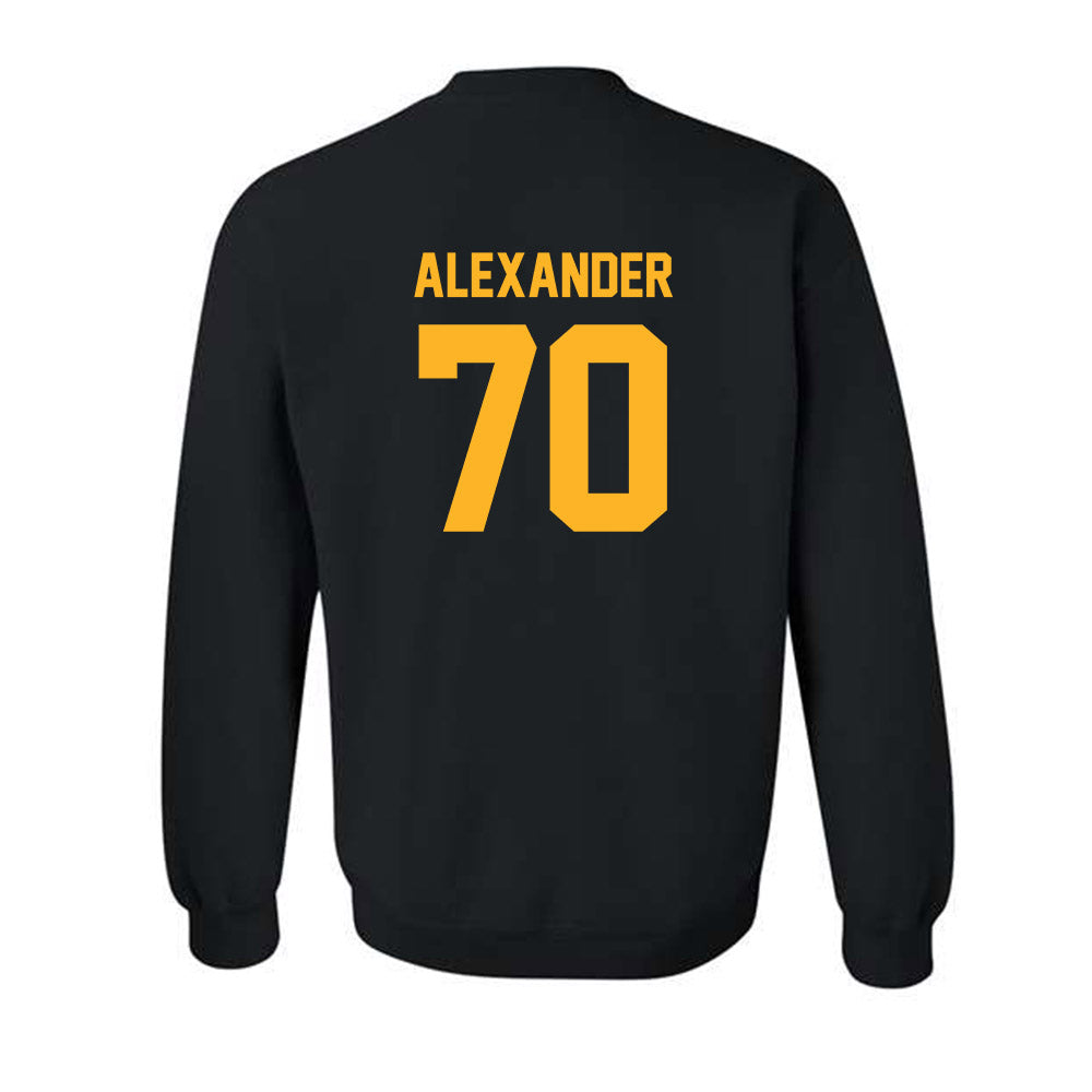 Towson - NCAA Football : T'Khi Alexander - Classic Shersey Crewneck Sweatshirt-1