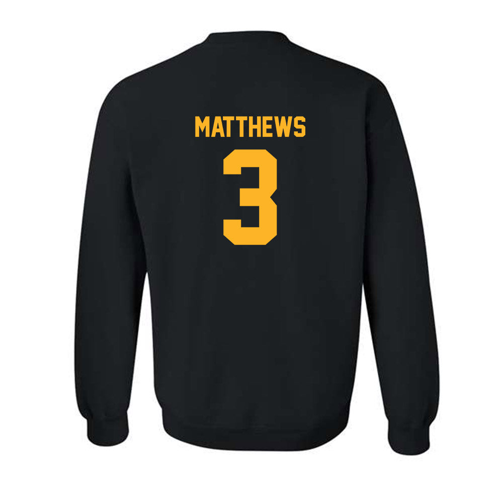 Towson - NCAA Football : Devin Matthews - Classic Shersey Crewneck Sweatshirt-1