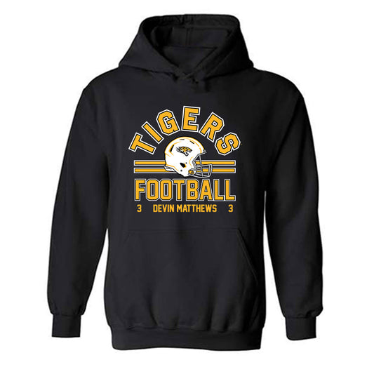 Towson - NCAA Football : Devin Matthews - Classic Fashion Shersey Hooded Sweatshirt-0