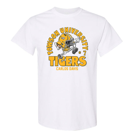 Towson - NCAA Football : Carlos Davis - Fashion Shersey T-Shirt